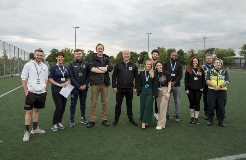 Football tournament helps educate Northamptonshire children